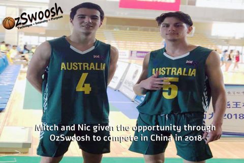 OzSwoosh presents opportunities for two athletes to particpated in an all expenses paid trip to compete in a tournament in China in 2018.