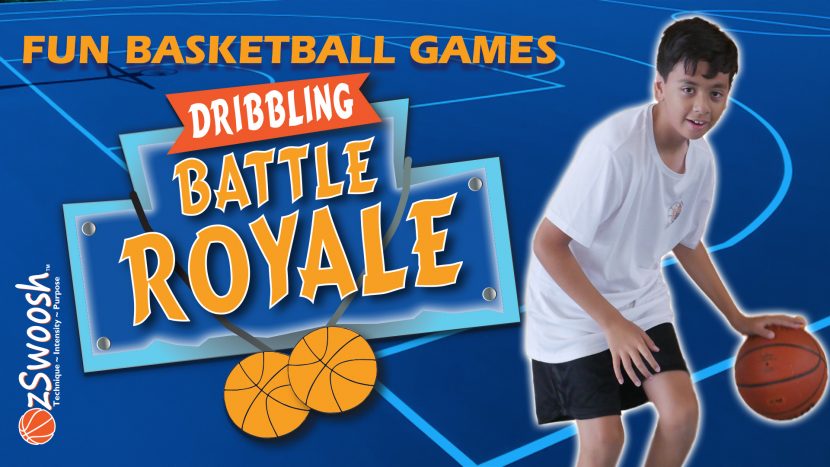 Fun Youth Basketball Drills For Kids - Battle Royale (Dribbling Game)