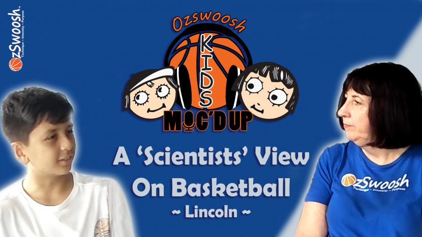 The science of basketball OzSwoosh Kids Micd up