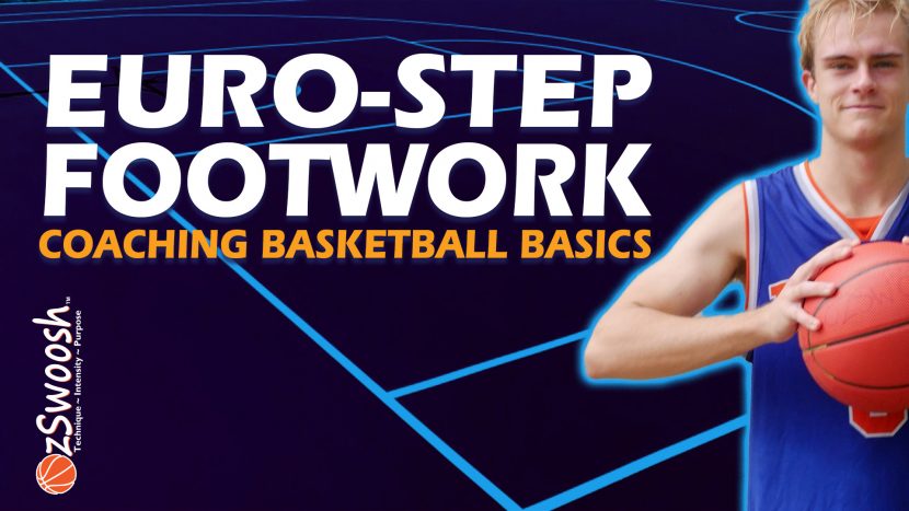 euro step basketball layup footwork - coaching basketball fundamentals