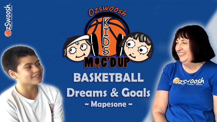 basketball dreams and goals - OzSwoosh Rookie Mapesone