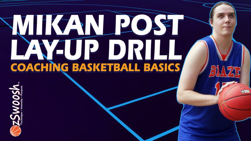 Basketball Mikan Post Layup Drill - Coaching Basketball Fundamentals