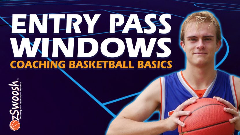 Basketball Passing Windows - Coaching Basketball Fundamentals
