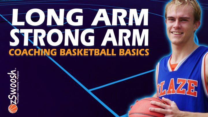 Posting Up in Basketball - Strong Arm Long Arm - Coaching Basketball Fundamentals