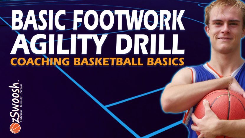 Basketball Footwork Agility Drill - Coaching Basketball Fundamentals