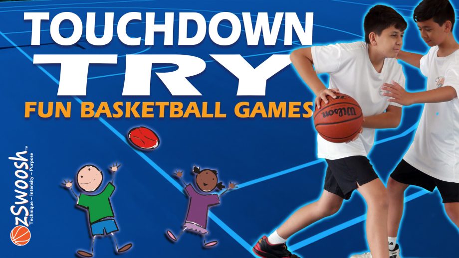 Fun Youth Basketball Drills For Kids - Touchdown Try (Passing Game)