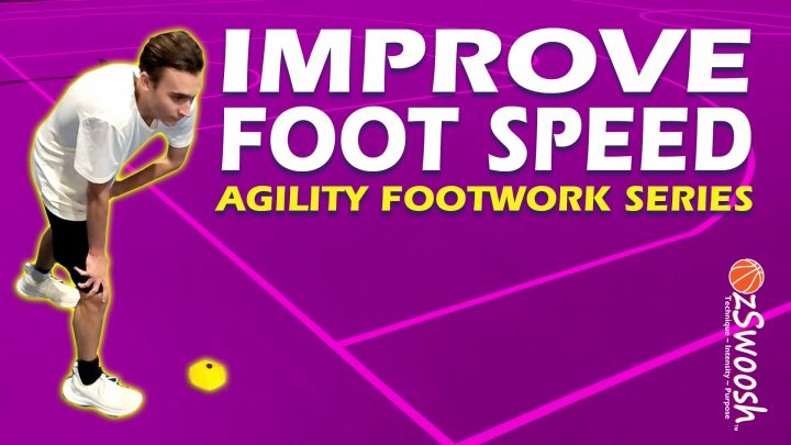 agility footwork drills using markers