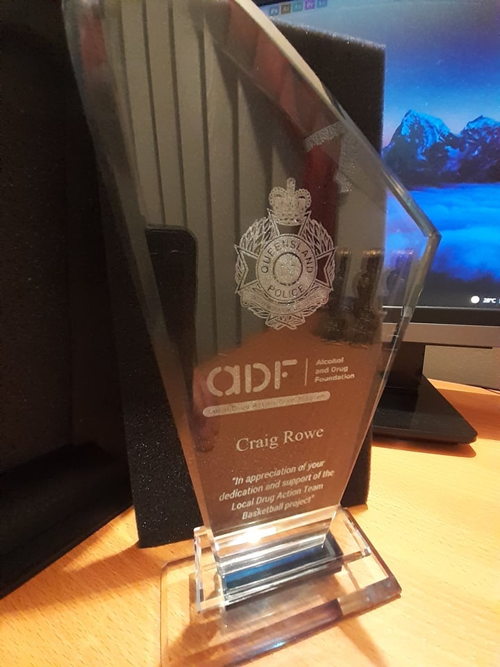 OzSwoosh Queensland Police Service Award Trophy