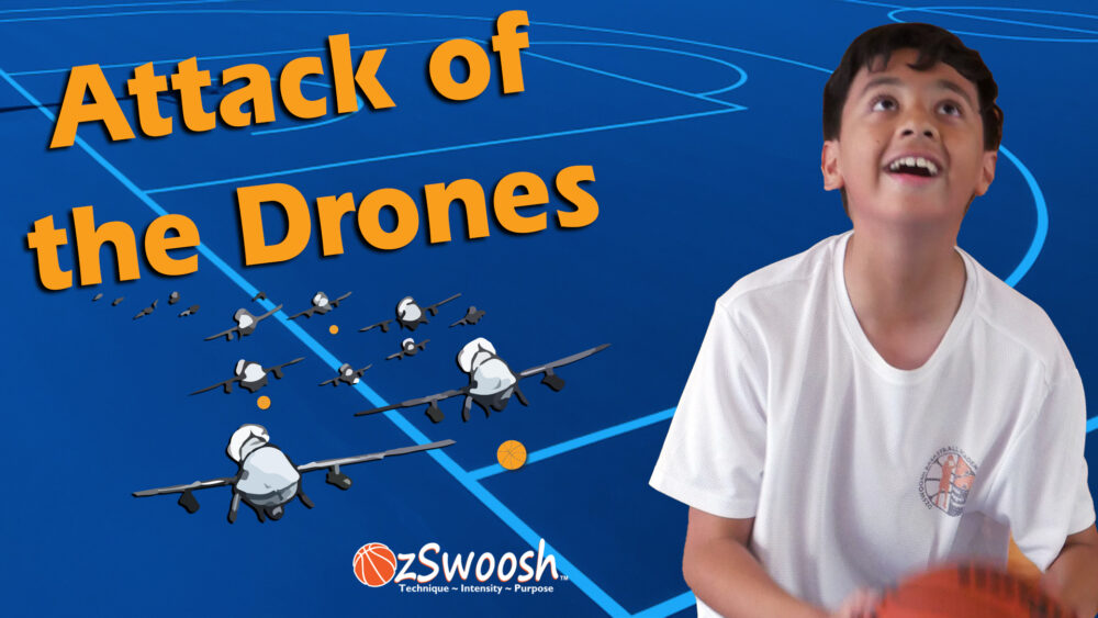 Fun Basketball Games for Kids - Attack of the Drones