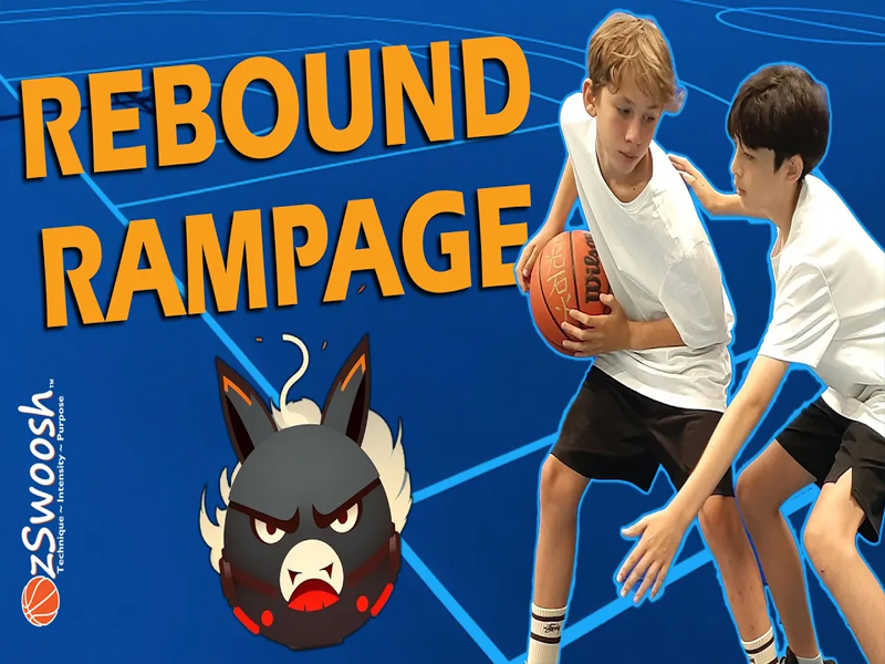 Fun Youth Basketball Rebounding Drill