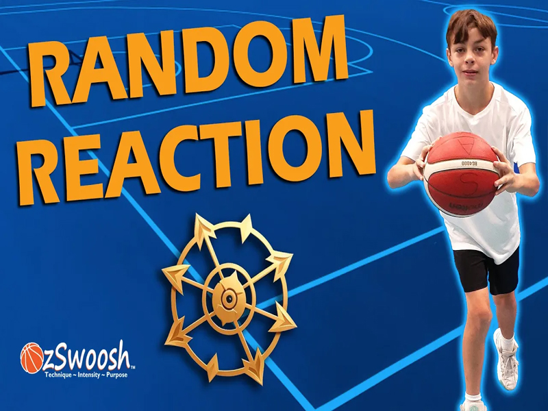 Fun Youth Random Reaction Basketball Passing Drill